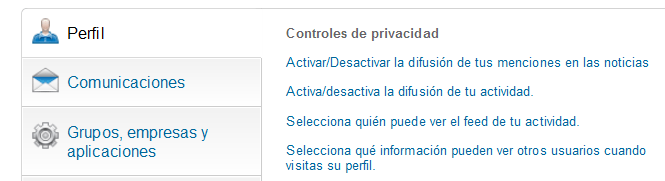 que pueden ver del perfil de Linkedin